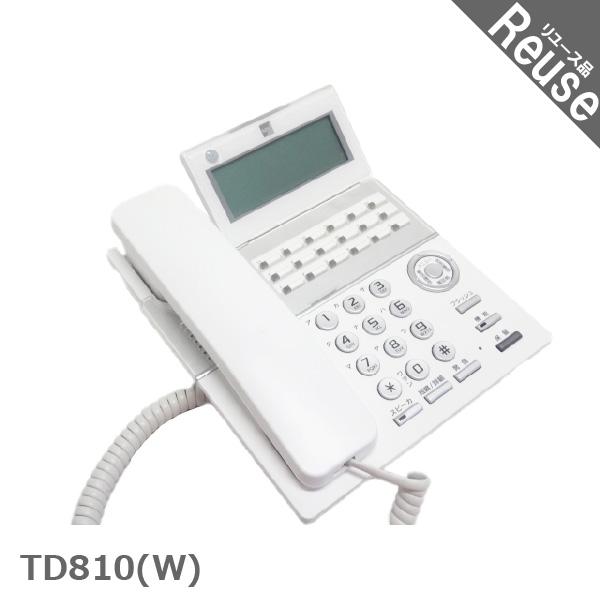 SAXA（サクサ） ビジネスフォン ビジネスホン SAXA製 TD810(W) 18