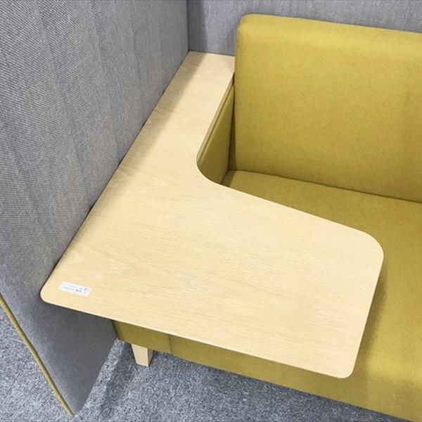 KOKUYO コクヨ インターバル ソファ 1人用 パネル付き テーブル KOKUYO コクヨ インターバル ソファ 1人用 パネル付き テーブル