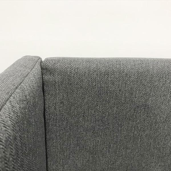 ニトリ 応接用ソファ 3人用 パネル付き GY グレー 中古 RI ニトリ 応接用ソファ 3人用 パネル付き GY グレー 中古 RI