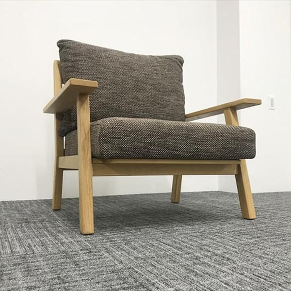 オカムラ 応接用ソファ 1人用 シェアードスペース ブラウン 中古 オカムラ 応接用ソファ 1人用 シェアードスペース ブラウン 中古