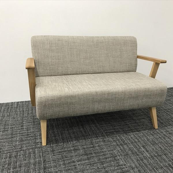 東谷 応接用ソファ 2人用 肘付 モティ OUTLET 中古 RI-870137A 