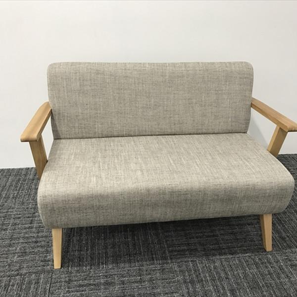 東谷 応接用ソファ 2人用 肘付 モティ OUTLET 中古 RI-870137A 