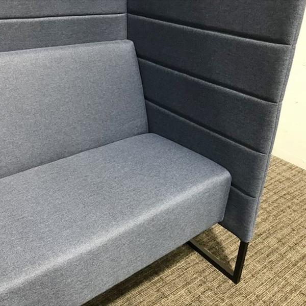 【極美品】ASPLUND アスプルンド FAR EAST FURNITURE ASPLUND（アスプルンド） パネル付きソファー 応接用ソファ 集中ブース