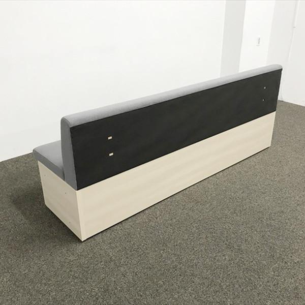 オカムラ（okamura） 応接用ソファ 3人用 ブレスタ 壁面用 ロビー