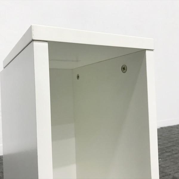 置台 レモダ 収納付サイドテーブル ホワイト 中古 RO-872132A