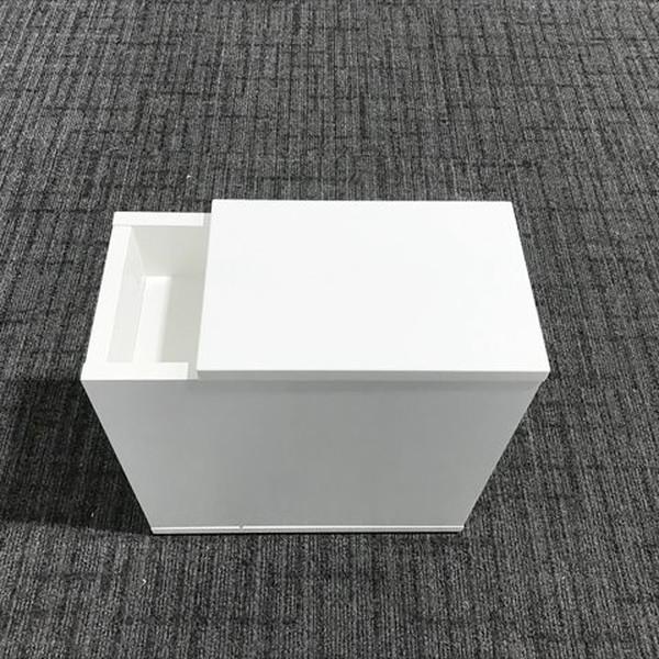 置台 レモダ 収納付サイドテーブル ホワイト 中古 RO-872132A