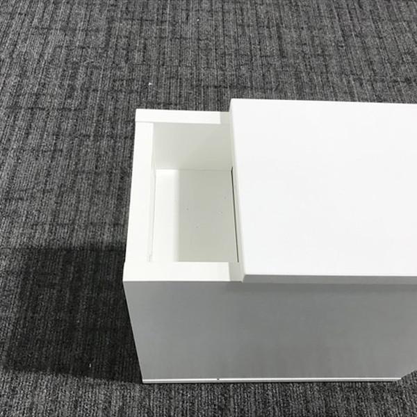 置台 レモダ 収納付サイドテーブル ホワイト 中古 RO-872132A