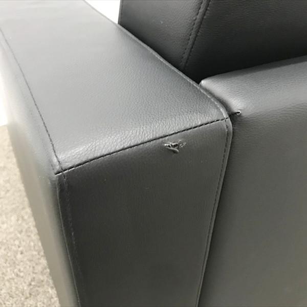イトーキ（ITOKI） ソファ 4点セット L26 応接セット ブラック 中古 RS