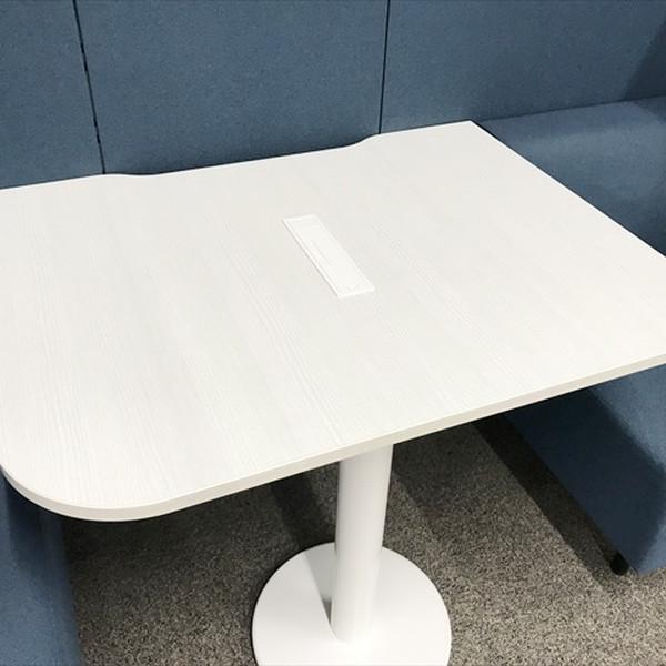 イトーキ（ITOKI） ミーティングブースセット 2人用 パネル付 テーブル 