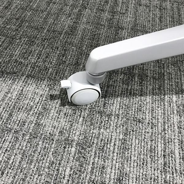 会議テーブル フラップ式 カルド― 幕板付 オカムラ パープル □ 中古 TF-873669B | オカムラ | 07