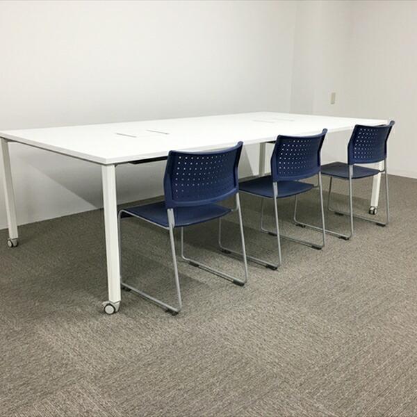 ミーティングテーブル 要組立 アプションフリー キャスター付 オカムラ 中古 Tm b Tm b オフィス家具fit 通販 Yahoo ショッピング