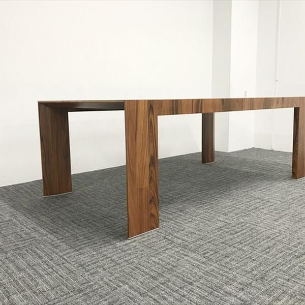 Cassina ミーティングテーブル 要組立 エルドム カッシーナ ブラウン 