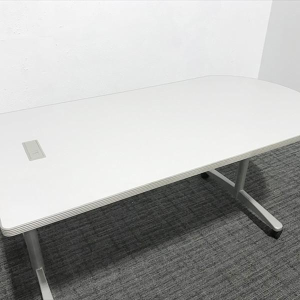ウチダ ミーティングテーブル 完成品 ST-3100 コードホールタイプ 