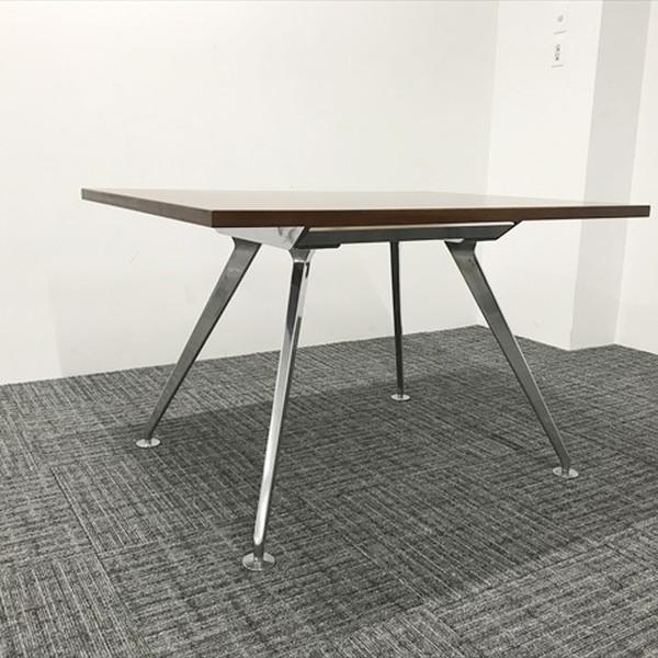 ミーティングテーブル 完成品 木目調ブラウン 中古 TM-875717B_2