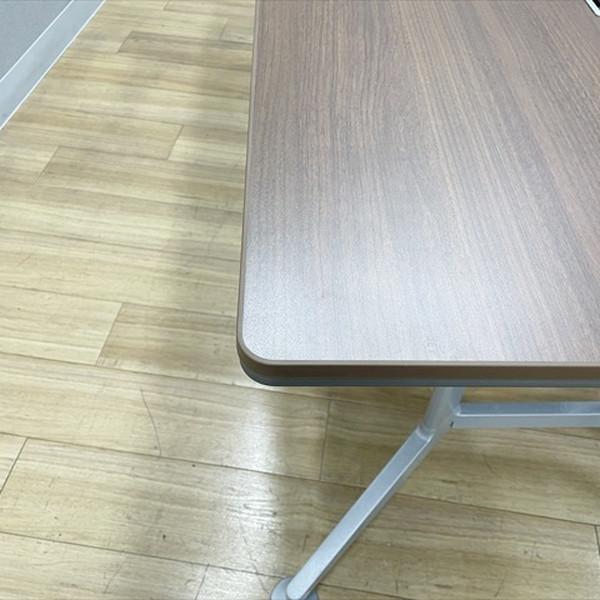 コクヨ ミーティングテーブル 完成品 WT-300 W1800 D900 ブラウン 中古 TM-881170B_2