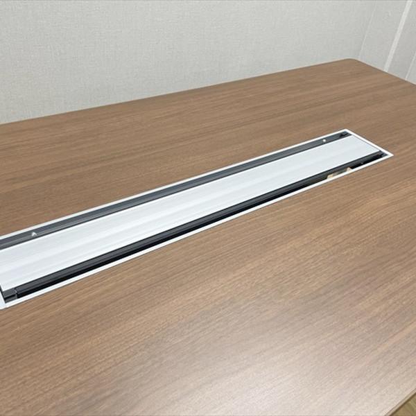 コクヨ ミーティングテーブル 完成品 WT-300 W1800 D900 ブラウン 中古 TM-881170B_3
