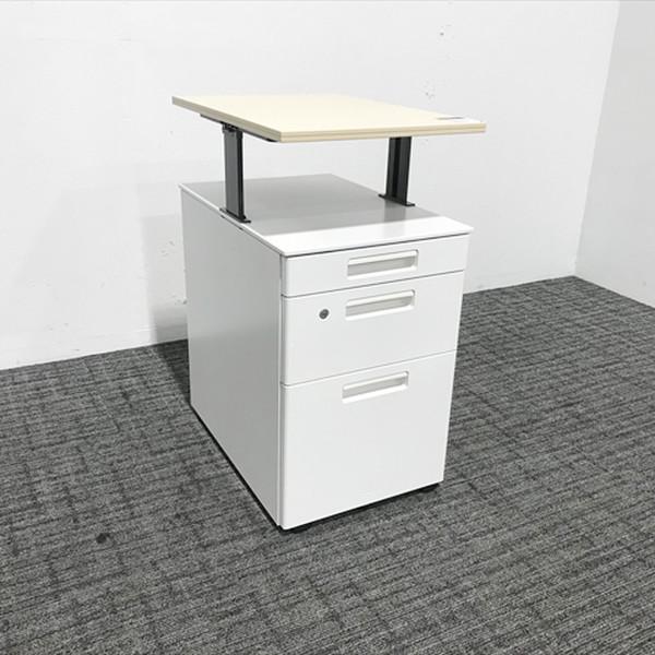 KOKUYO（コクヨ） デスクワゴン インサイドワゴン 天板昇降式 ハイ