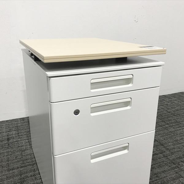 KOKUYO（コクヨ） デスクワゴン インサイドワゴン 天板昇降式 ハイ