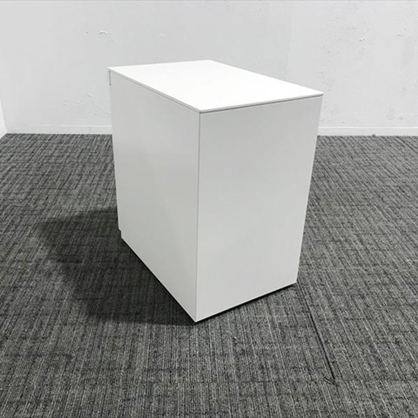 イナバ インサイドワゴン 3段 ハイタイプ オプティホワイト H650 A4 