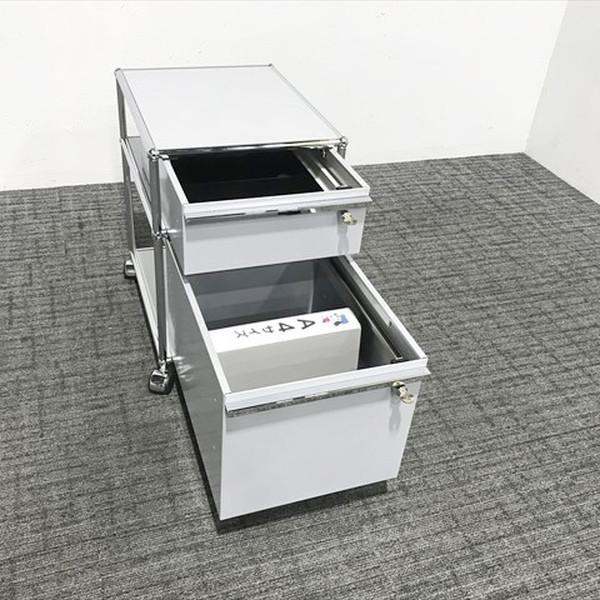 USM USMハラー インサイドワゴン 2段 ユーエスエム マット USM USMハラー インサイドワゴン 2段 ユーエスエム マット