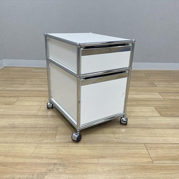 【再出品】USM Haller ハラー ワゴン ピュアホワイト USMハラー ワゴン ピュアホワイト 再出品】USM Haller ハラー ワゴン