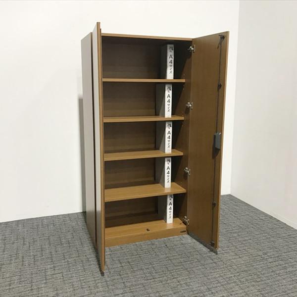 オカムラ（okamura） エグゼクティブ書庫 両開き ブラウン 中古 XC 