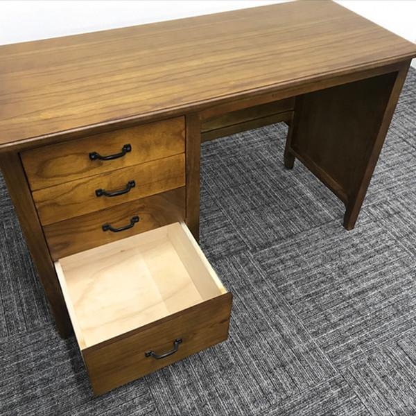 東谷 エグゼクティブデスク 4段袖 要組立 ティンバー 中古 XD-870261B