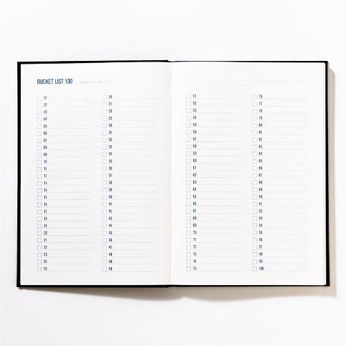 ポイント10倍！メール便送料無料 人生でしたい100のことを書くノート