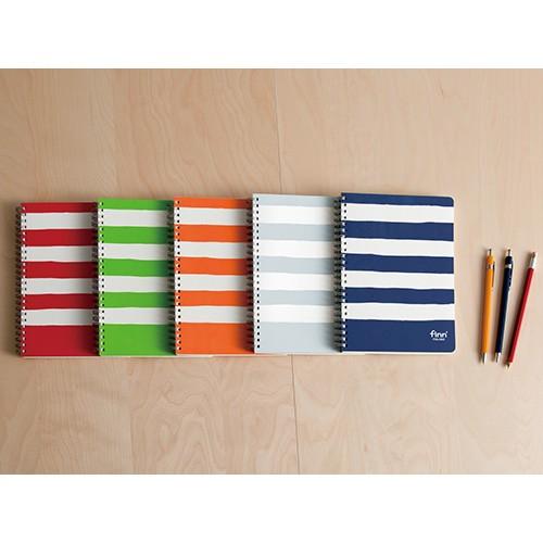 フィンダッシュ ツインリングノート A5 レッド FINN-7745-20 セキセイ