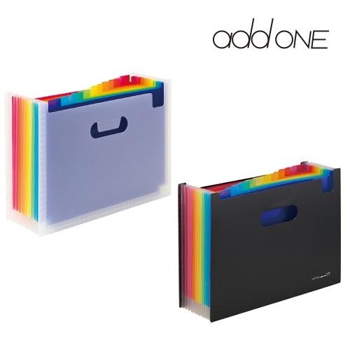 背幅が伸び縮みする便利なファイル！アドワン レインボードキュメント