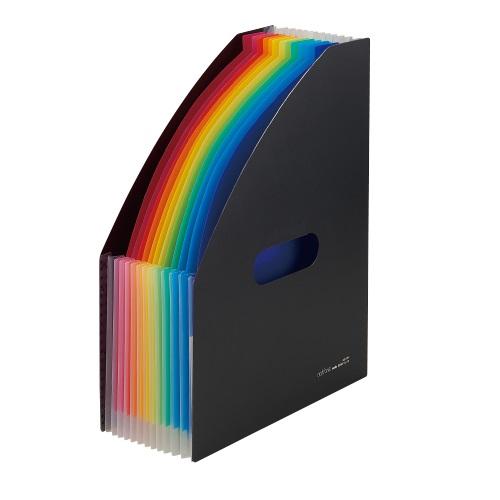 背幅が伸び縮みする便利なファイル！アドワン レインボードキュメント