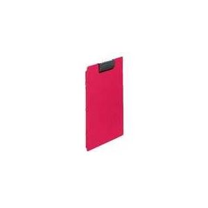 クリップファイル　F-2650-12　A4E　桃　10冊　LIHITLAB