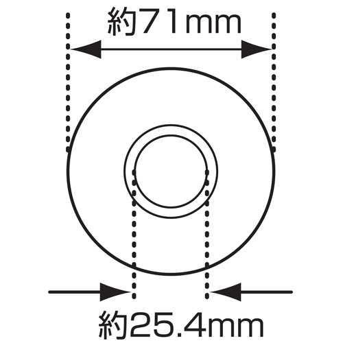 FAX感熱記録紙B4 1in*50m*6本 A232J-6 ジョインテックス : アルバムと