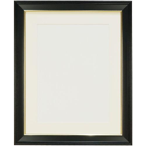 無反射V入山肖像額 A4 ブラック VSIYN-A4 万丈 : アルバムとママ雑貨の