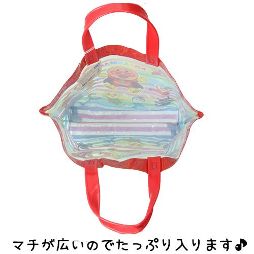 メール便送料無料 アンパンマン プールバッグ（レインボー柄）ANB-1300