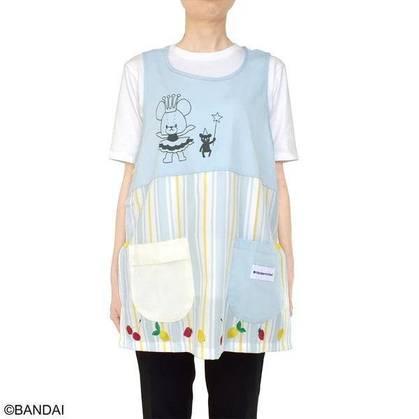 メール便送料無料 くまのがっこう大人用エプロン（ショート丈） M〜LL