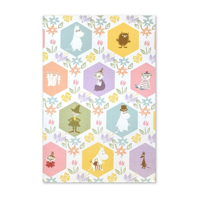 メール便送料無料 御朱印帳 ムーミン じゃばら帳 彩（いろどり）ST