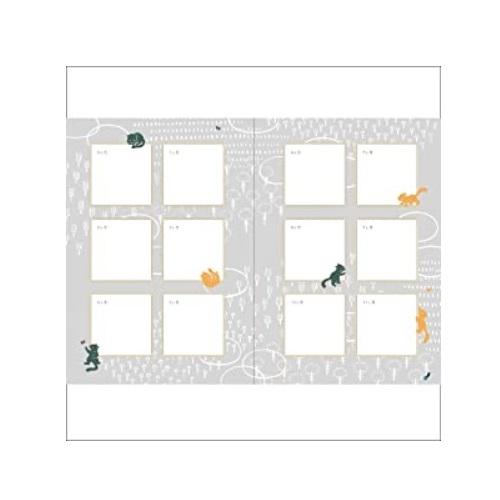 メール便送料無料 BIRTHDAY BOOK 20歳のあなたへ リス柄・白井匠 A5サイズ 雷鳥社 赤ちゃん 育児記録 ベビーダイアリー 20年間 育児日記 |  | 04