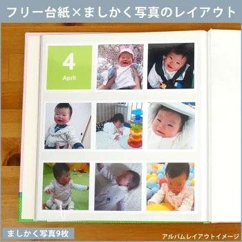 アルバム フエルアルバム 白フリー台紙20枚 ハーモニーシーン 20L-90