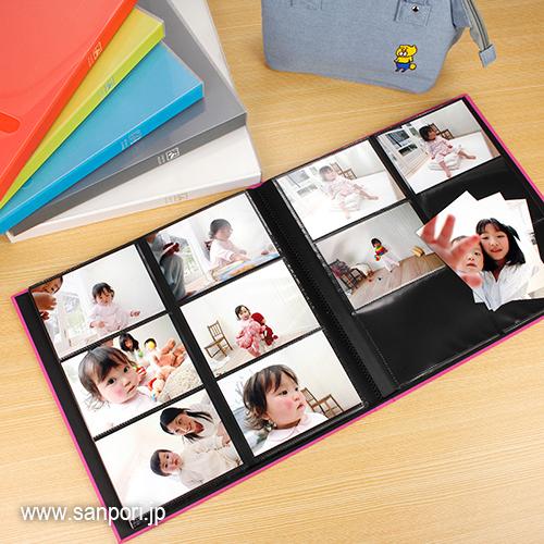 大人気！【同色3冊セット】セラピーカラー 6面ポケットアルバム L判2列