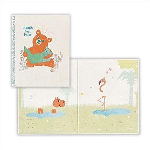 メール便対応 親子で簡単 はじめての手形足形キット 保管しやすい絵本タイプ 絵の具 スポンジ付き ゾウ クマ カンガルー 日本ホールマーク 赤ちゃん アルバムとママ雑貨の店オフィス31 通販 Yahoo ショッピング