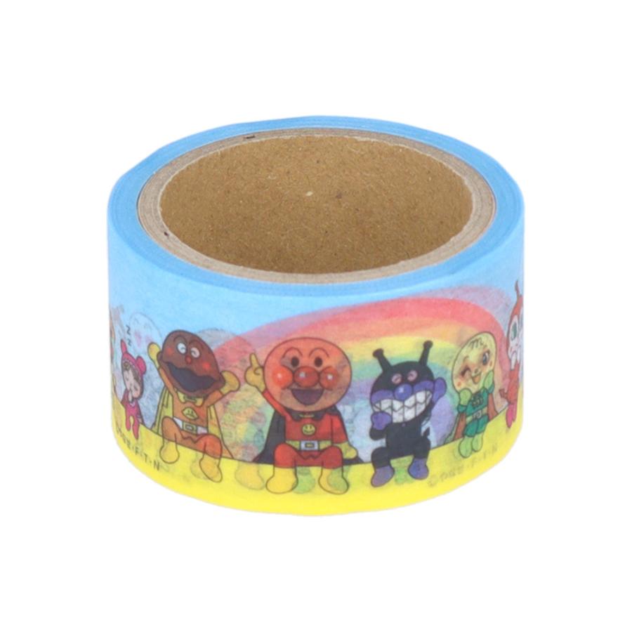 マスキングテープ22.5mm おすわり1 それいけ！アンパンマン スマイル