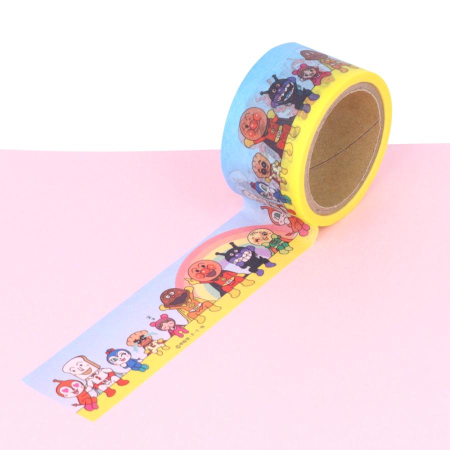 マスキングテープ22.5mm おすわり1 それいけ！アンパンマン スマイル
