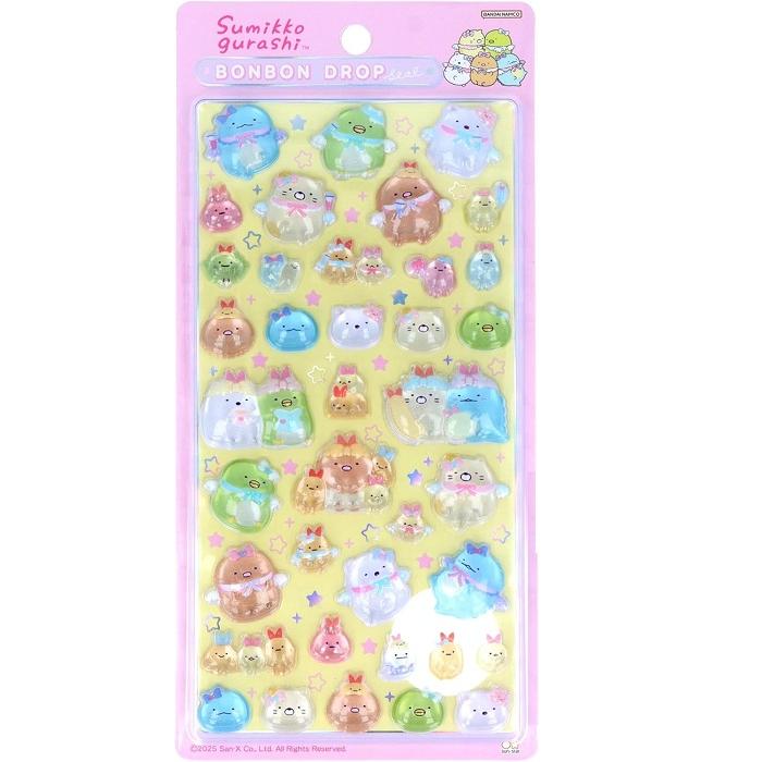 メール便対応 すみっコぐらし ボンボンドロップシールS8812594