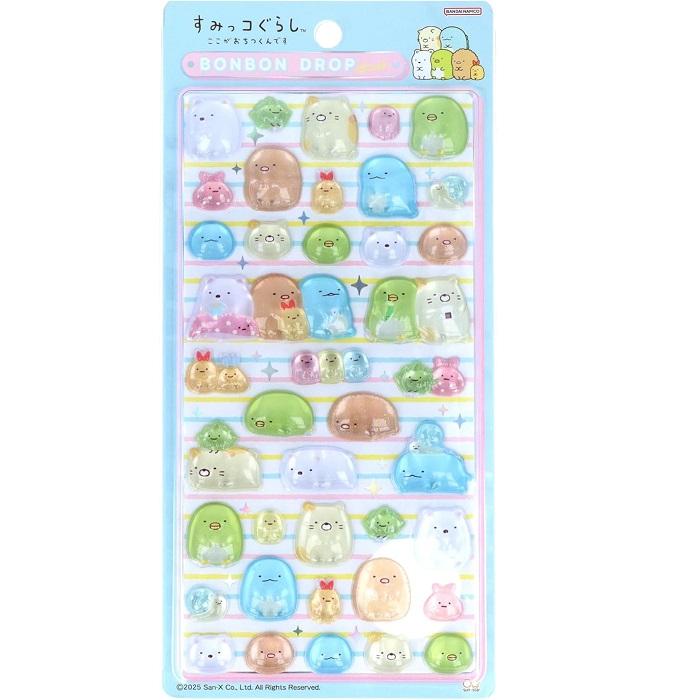 メール便対応 すみっコぐらし ボンボンドロップシールS8812594