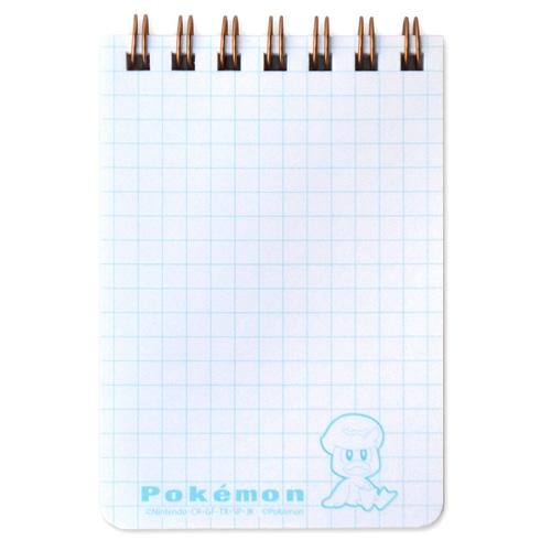 メール便対応 ポケモン A7 ミニリングメモ 5mm方眼 全5柄 RP