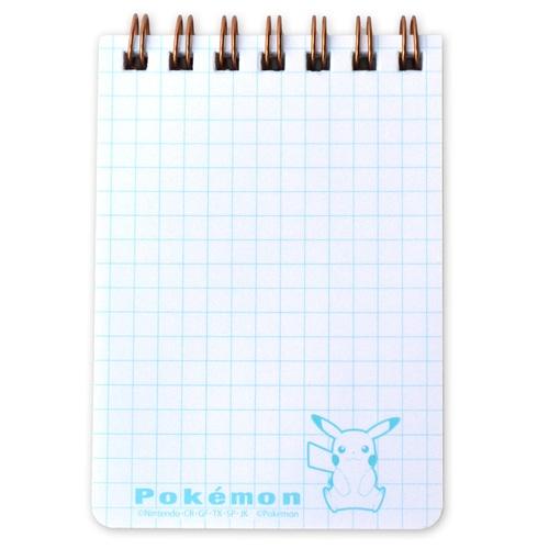 メール便対応 ポケモン A7 ミニリングメモ 5mm方眼 全5柄 RP