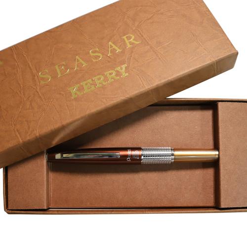 ぺんてる×SEASAR ケリー KERRY 0.5mm しーさーブラウン マット調