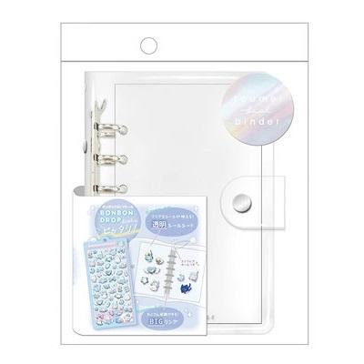 ボンボンドロップシール帳 A4サイズ 完成品 正規品 ボンボンドロップシールにぴったり！透明シールバインダー