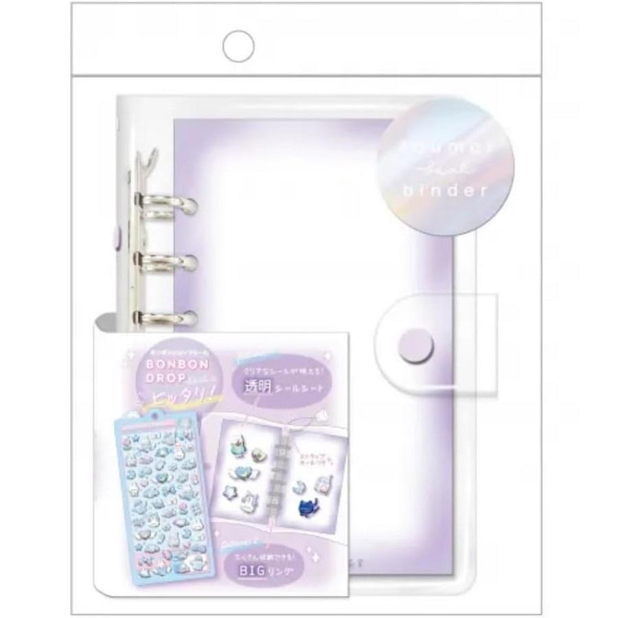 正規品 ボンボンドロップシールにぴったり！透明シールバインダー